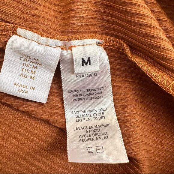 House of Harlow 1960 One Shoulder Bodycon Ribbed Dress Size M - Picture 4 of 4